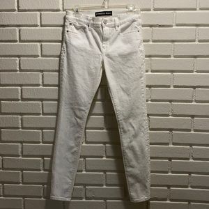 Express White Mid-Rise Legging Size 4R